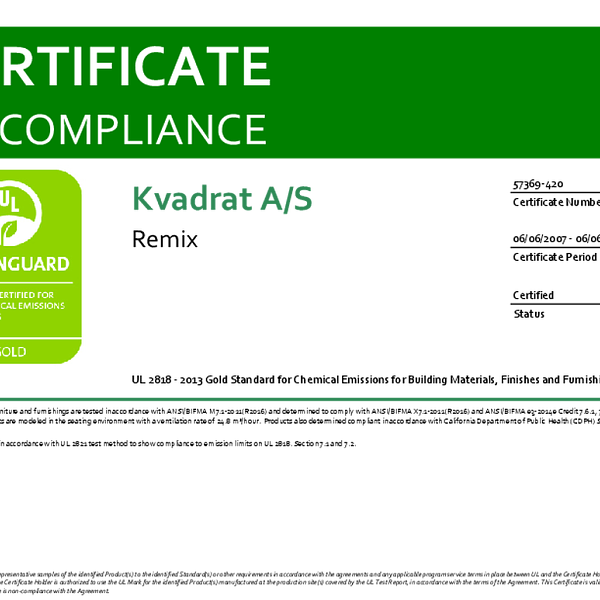 remix - GreenGuard Gold